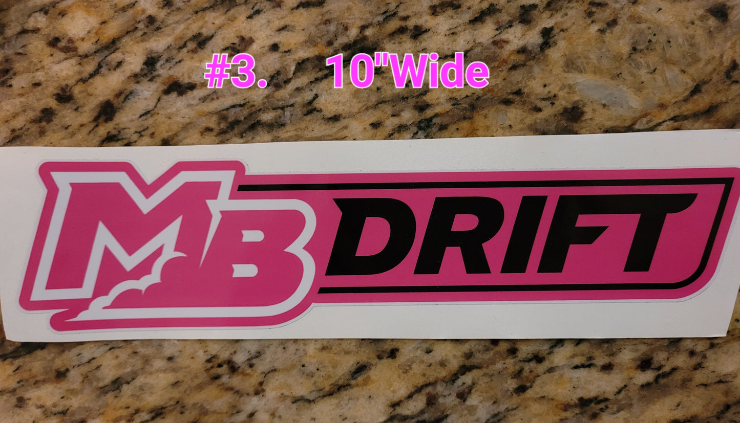 MB Drift Decal #3