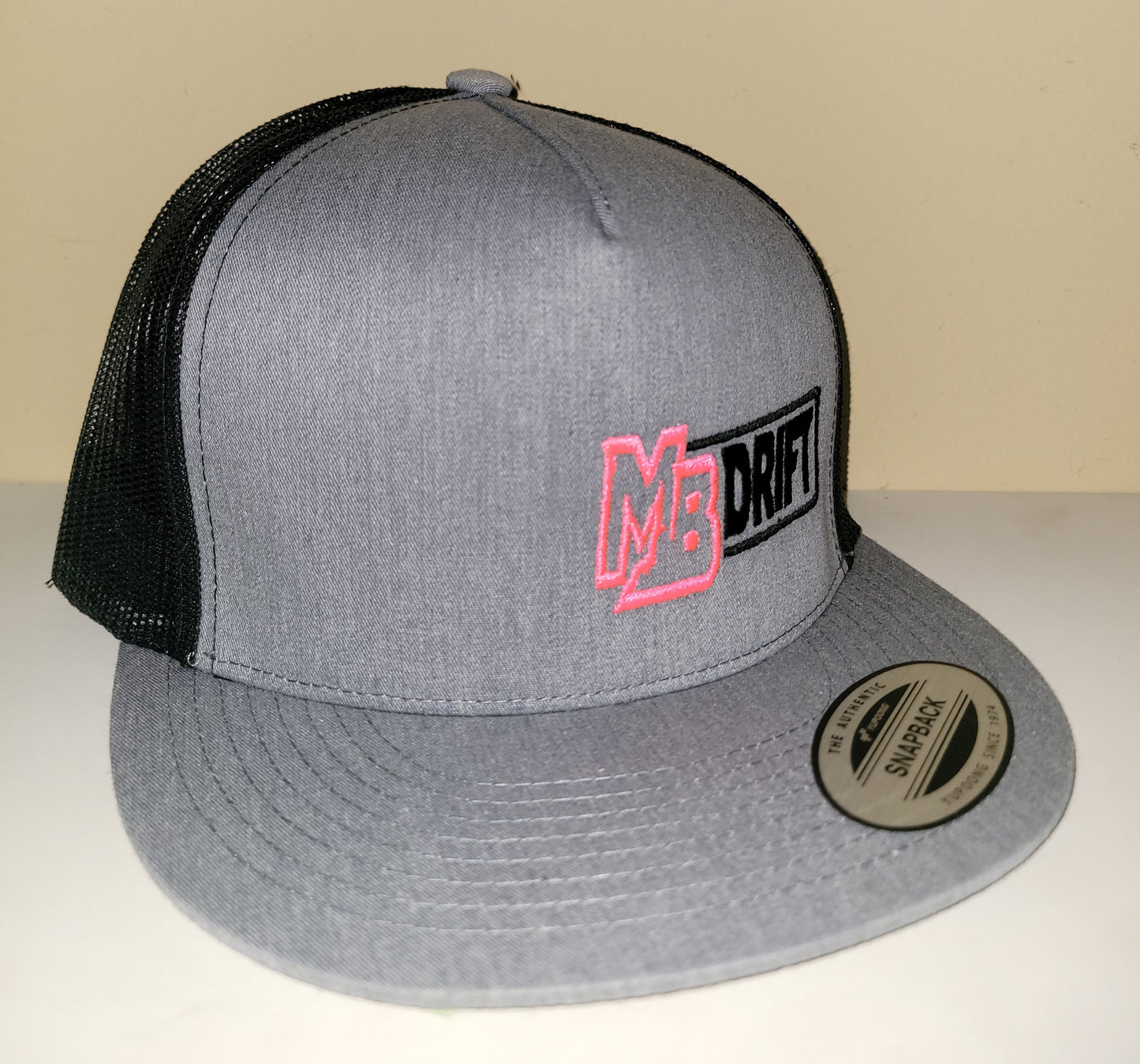 MB Drift Hat Grey/Black New Logo