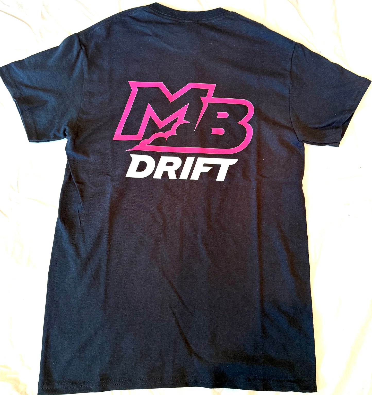 1 MB Drift T-Shirt in Black with standard logos